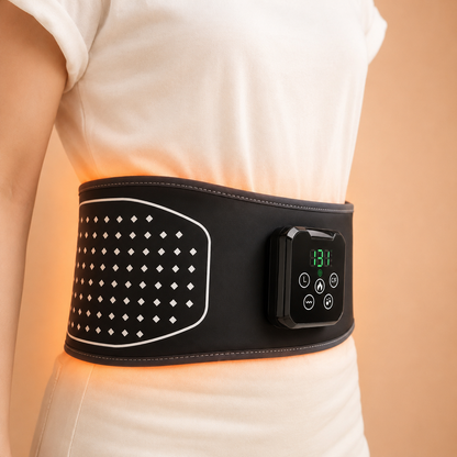 Ceinture Lombaire Chauffante Kinovia™ — Massage & Décompression du Dos