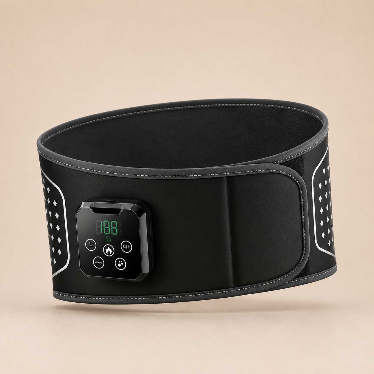 Ceinture Lombaire Chauffante Kinovia™ — Massage & Décompression du Dos