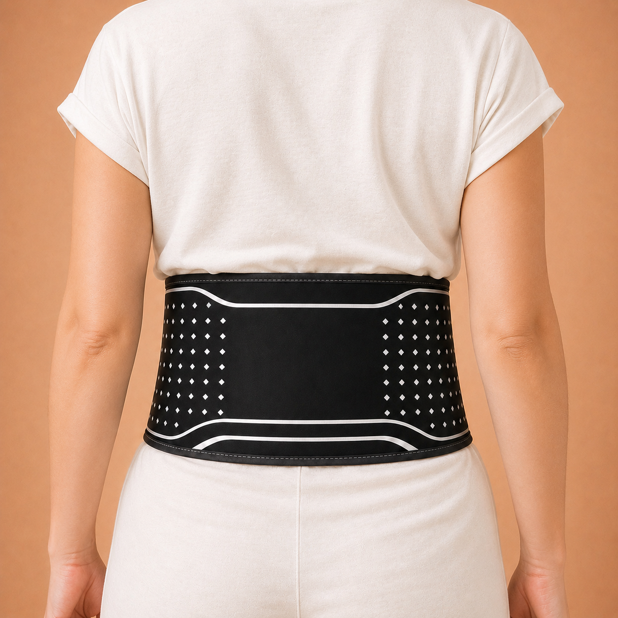 Ceinture Lombaire Chauffante Kinovia™ — Massage & Décompression du Dos